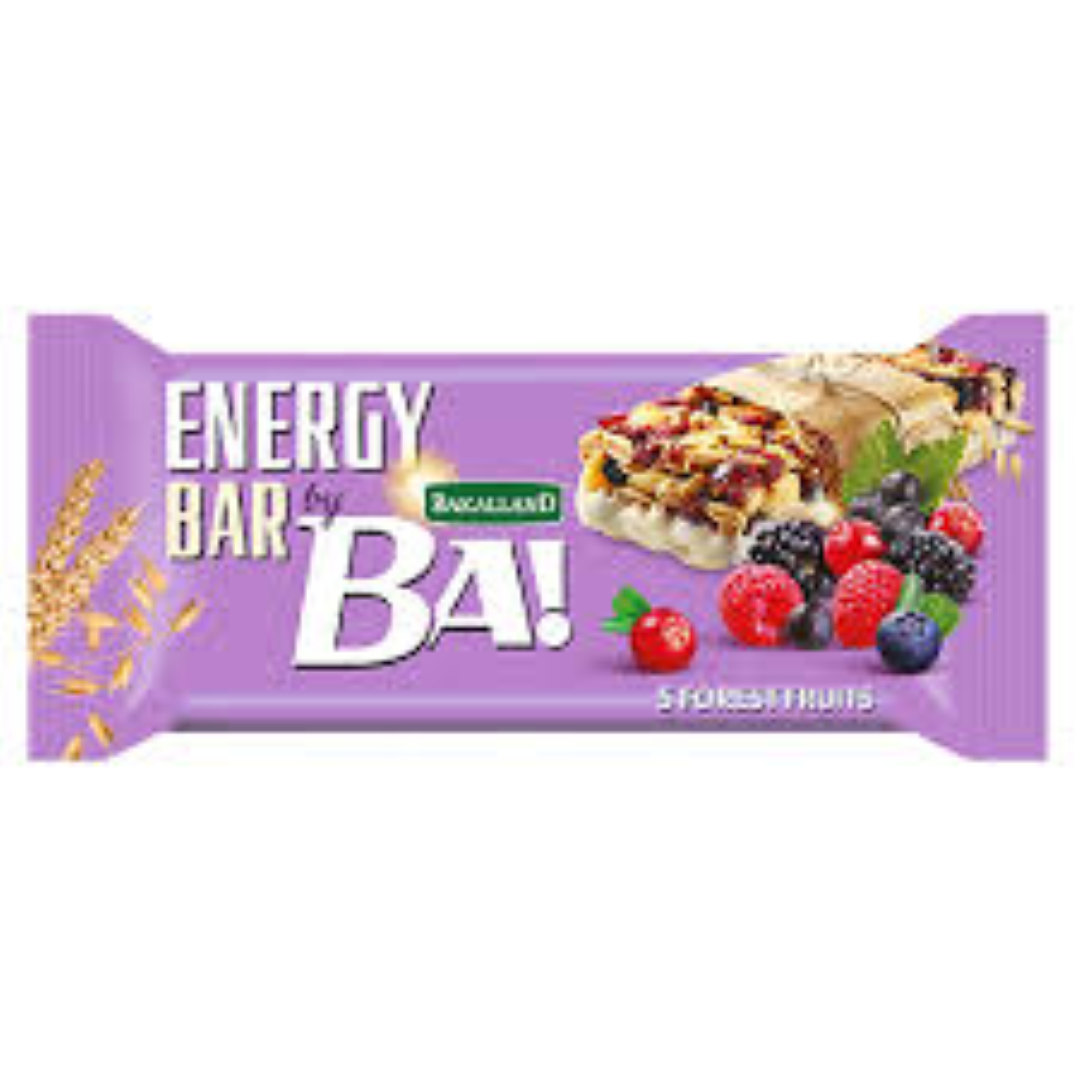 BAKALLAND BA ENERGY BAR 5 FOREST FRUIT 40G